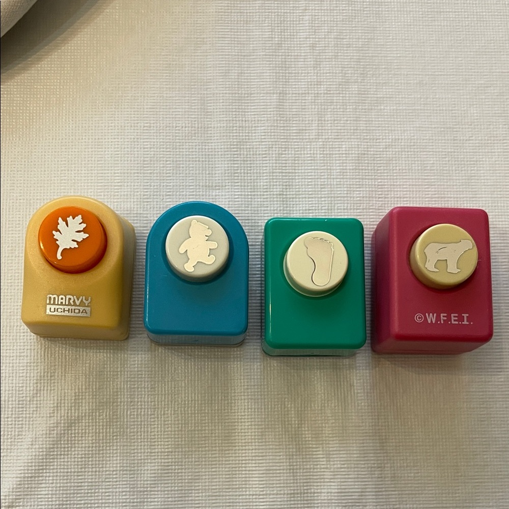 Craft Punch, lot of 4 Small